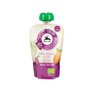 ALCE NERO PUREE POIRE PRUNEAU 100G