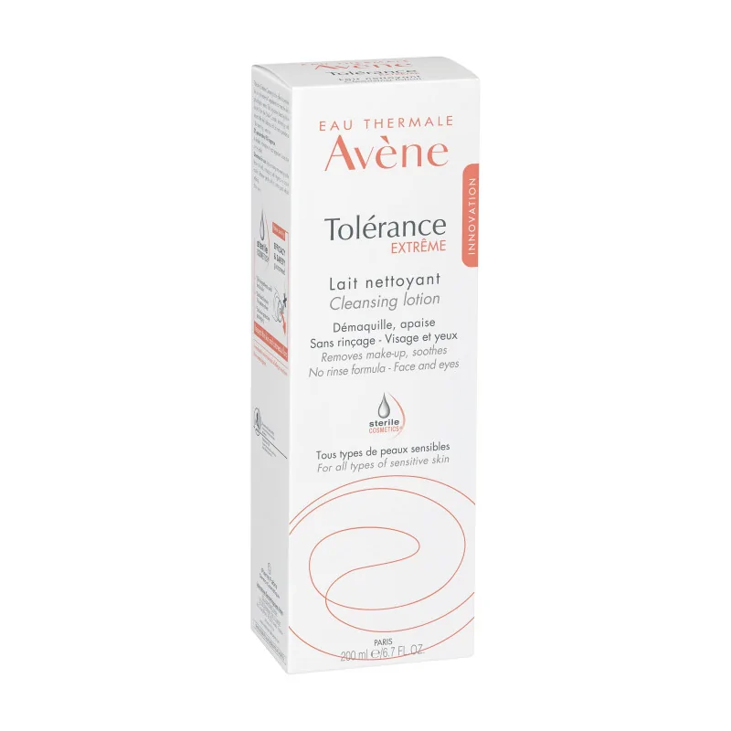 Avène - Tolérance EXTRÊME Lait nettoyant Cosmétique Stérile® 200 ml – Image 2