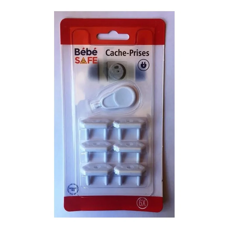 Bébé Safe CACHE PRISE (6pcs) - 90009616 - الصورة 2