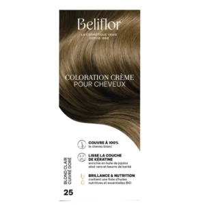 Beliflor UNIDOSE N° 25 BLOND CLAIR DORE CUIVRE 120ml