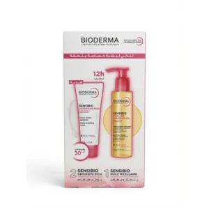 Bioderma Sensibio Huile Micellaire 150ml ACHETE +Sensibio Defensive Rich 40ml OFFERT
