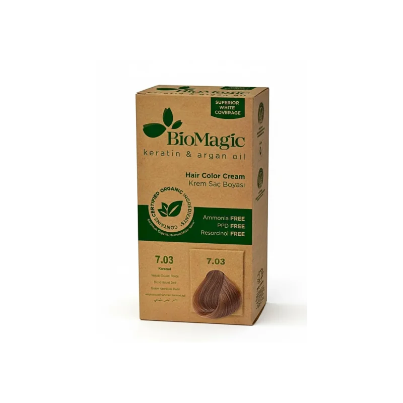 Biomagic Color Cream 7/03 Blond Nature Dore