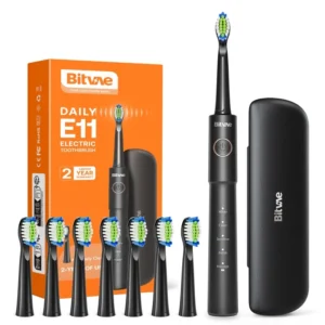 Bitvae BV E11 brosse à dents électrique 8 têtes