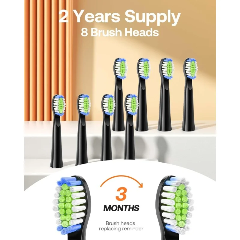 Bitvae BVD2 brosse à dents électrique 8 têtes – Image 4
