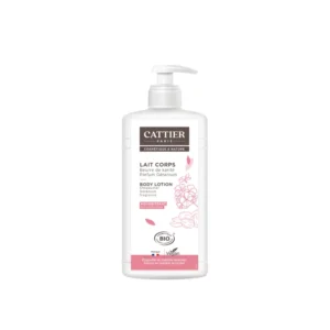 CATTIER Lait corps nourrissant beurre de karité géranium bio flacon pompe 500ml