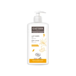 CATTIER Lait corps régénérant parfum thé agrumes bio flacon pompe 500ml