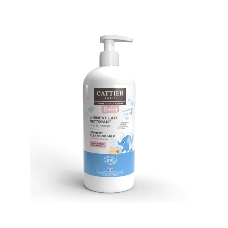Cattier LINIMENT LAIT-CREME POUR LE CHANGE 500ML