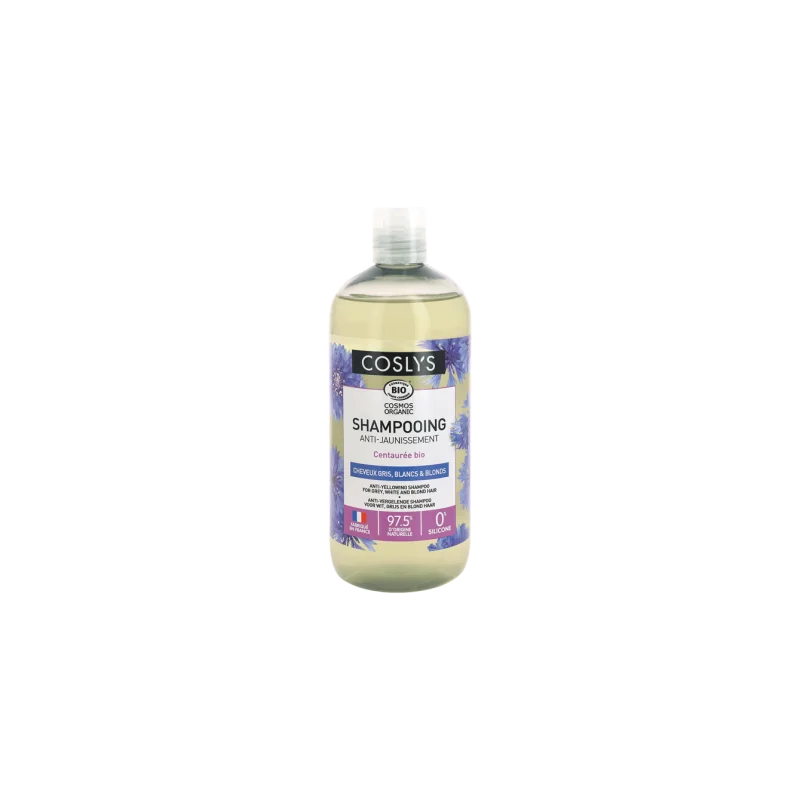 COSLYS SHAMPOOING CHEVEUX GRIS ET BLANCS 500ML