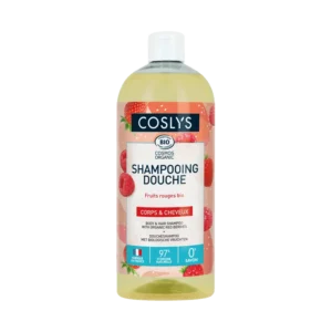 COSLYS SHAMPOOING DOUCHE FRUITS ROUGES 1L