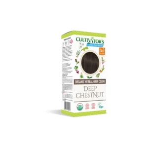 CULTIVATORS ORGANIC HERBAL HIAR COLOR DEEP CHESTNUT