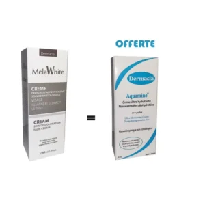 Dermacia Melawhite crème Dépigmentante intensive (50 ml) Achete + dermacia crème ultra hydratante 40ml Offerte
