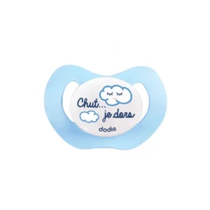 DODIE Sucette Physiologique 0-­‐6 Silicone 39 NUIT NUAGE