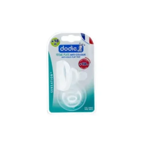 DODIE TETINE PLATE SENSATION+ ANTI COLIQUE D5 +18M X2