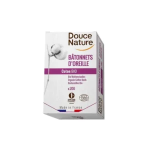 DOUCE NATURE BATONNETS D'OREILLE BIO 200 U