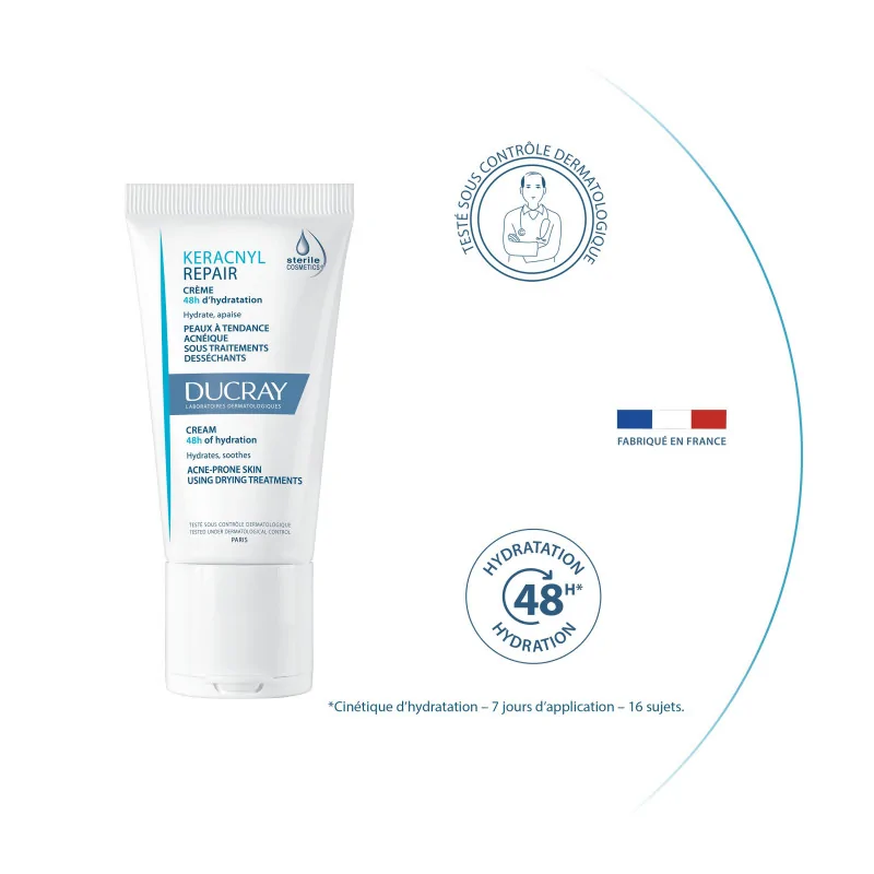 DUCRAY KERACNYL REPAIR CREME 50 ML - Image 2