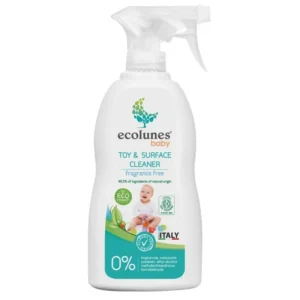ECOLUNES SPRAY NETTOYANT JOUETS ET SURFACES POUR BÉBÉ ÉCOLOGIQUE ET HYPOALLERGÉNIQUE – 300 ML