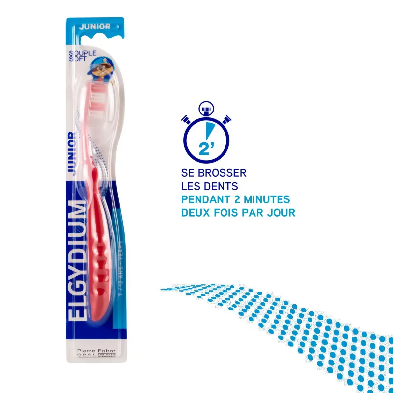 ELGYDIUM BROSSE À DENT JUNIOR 7 À 12 ANS – Image 2