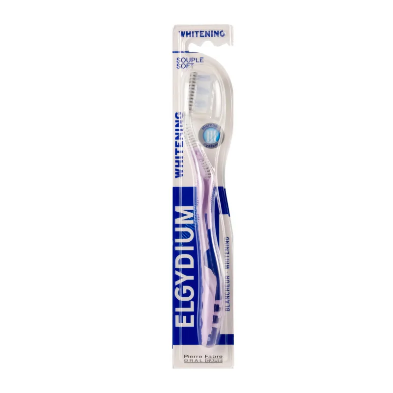 ELGYDIUM BROSSE À DENTS BLANCHEUR SYSTÈME MICROBILLES Souple – Image 3
