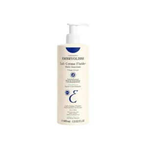 EMBRYOLISSE LAIT-CRÈME FLUIDE+FLACON POMPE 400 ML