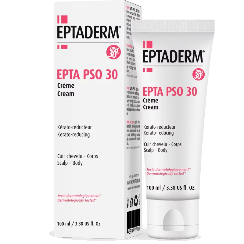 Eptaderm Epta Pso 30 Crème Cuir Chevelu-Corps 100 ml