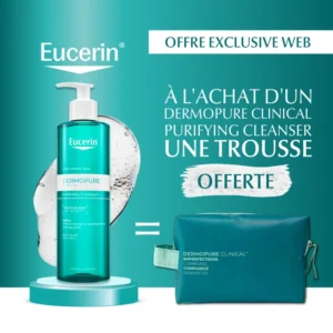 Eucerin DERMOPURE CLEANSING Gel 200ml Achete + Trousse OFFERTE