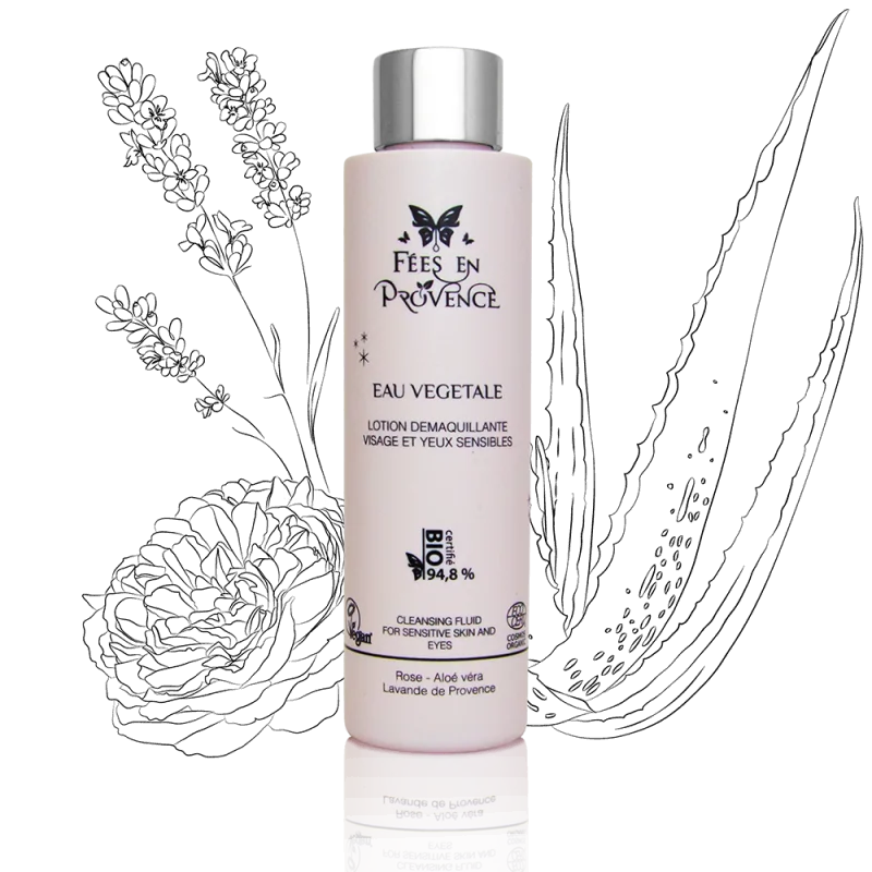 FEES EN PROVENCE EAU VEGETALE LOTION DEMAQUILLANTE 150ML
