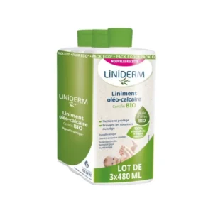 GILBERT LINIDERM LINIMENT OLEO CALCAIRE PACK DE 3