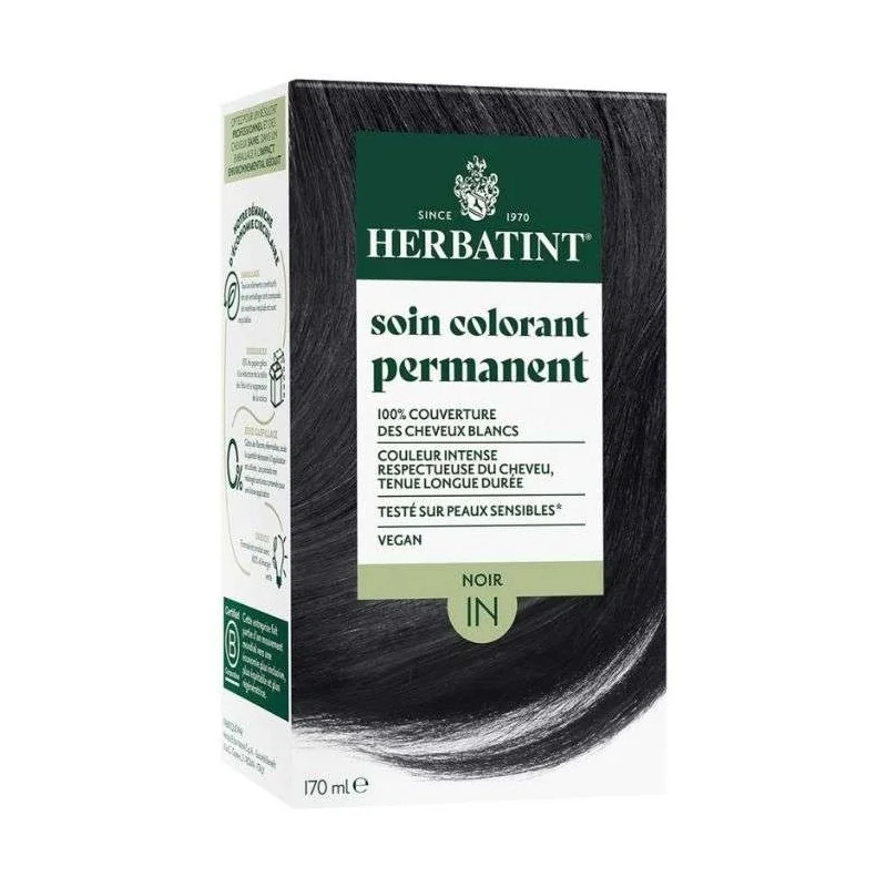 HERBATINT SOIN COLORANT PERMANENT 1N NOIRE