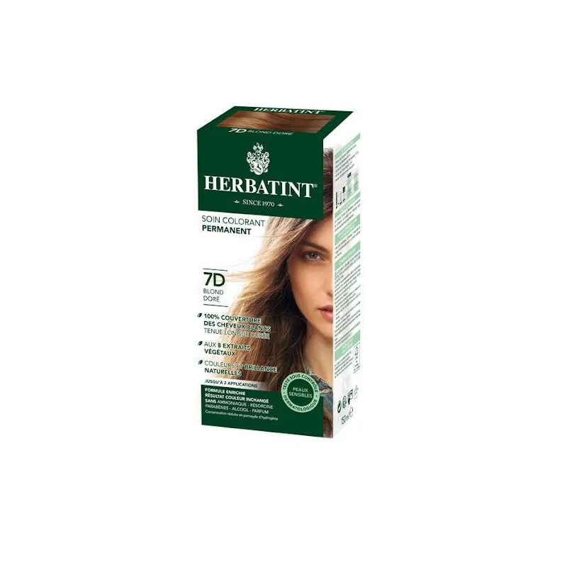 HERBATINT SOIN COLORANT PERMANENT 7D