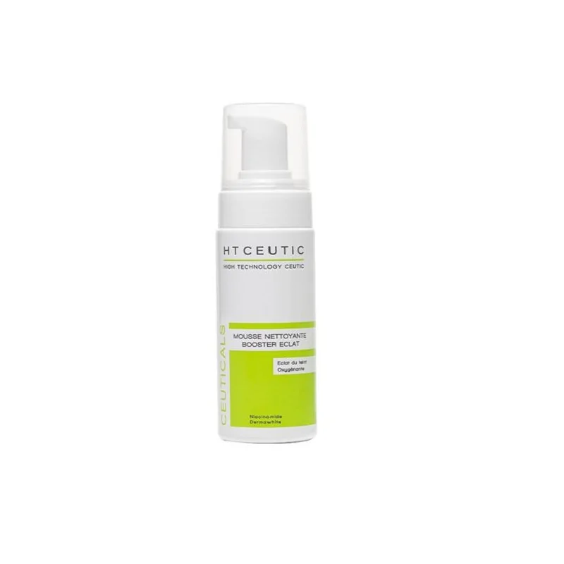 HT Ceutic Mousse Nettoyant Booster Eclat 150ml