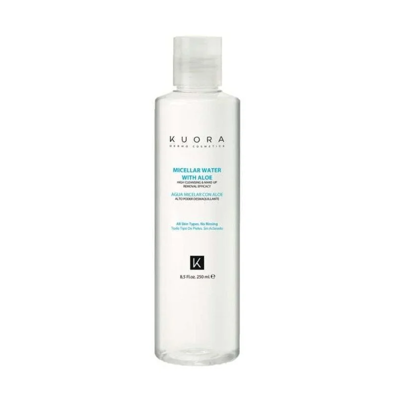 KUORA EAU MICELLAIRE NETTOYANTE À L’ALOE VERA 250ML