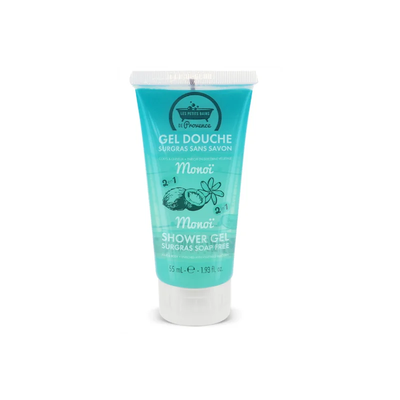 LES PETITS BAINS DE PROVENCE GEL DOUCHE MONOI 55ML