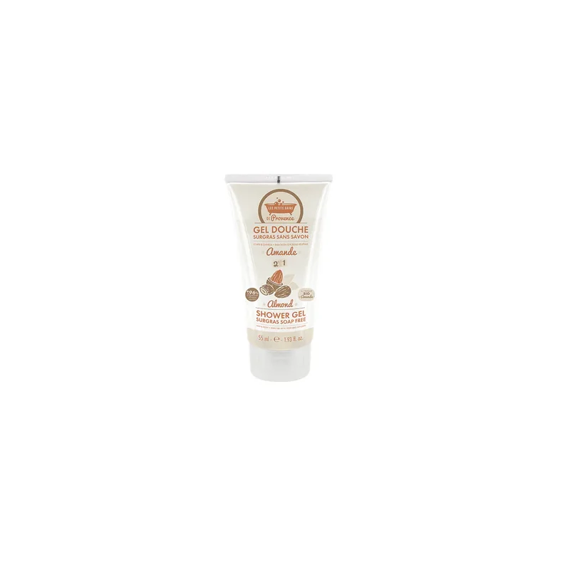 LES PETITS BAINS DE PROVENCE GEL DOUCHE SURGRAS AMANDE 50 ML