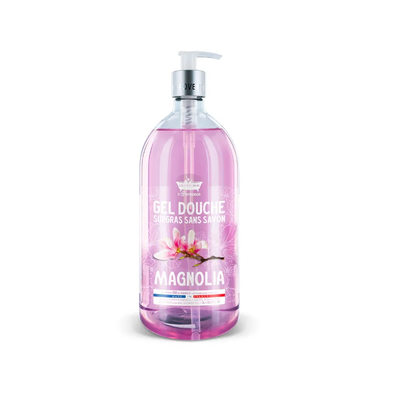 LES PETITS BAINS DE PROVENCE GEL DOUCHE MAGNOLIA 1 L