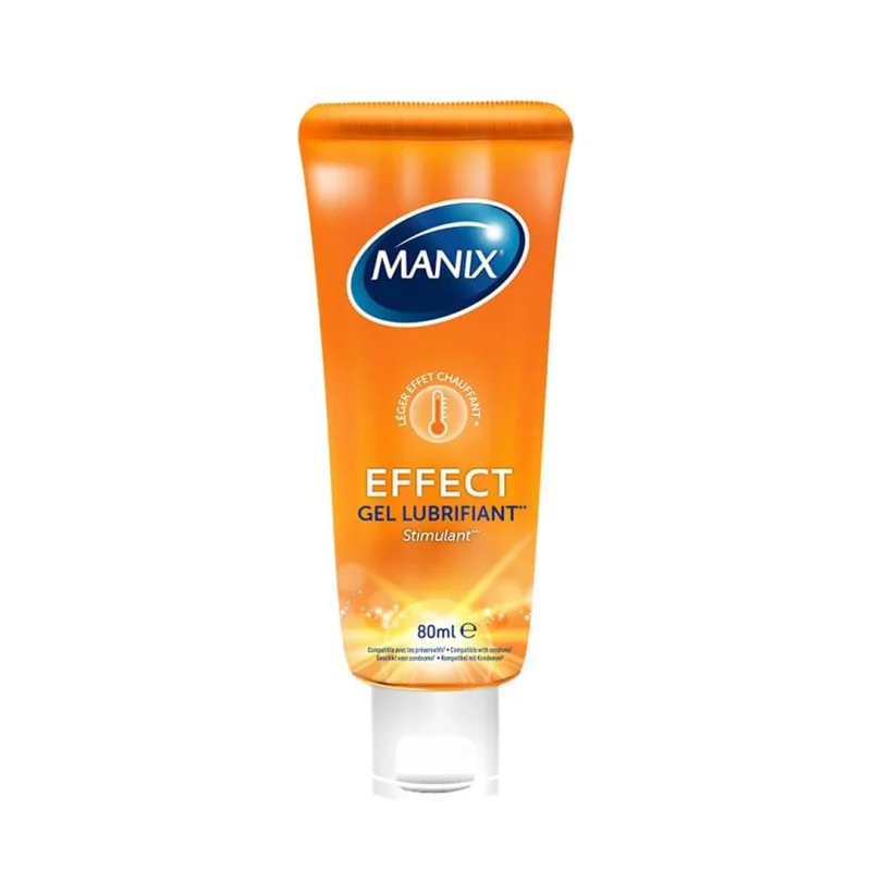 Manix Gel Effect gel lubrifiant stimulant sensation intense (80 ml)