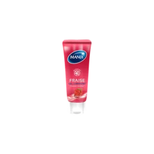 Manix gel lubrifiant fraise pulpeuse 80 ml