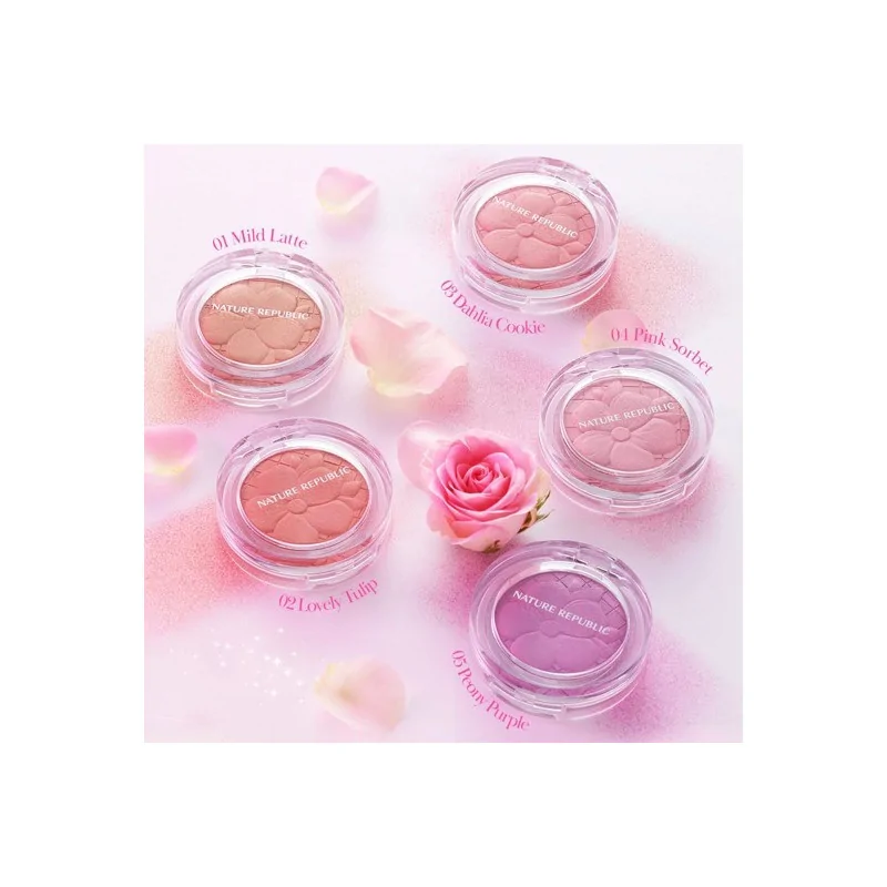 NATURE REPUBLIC BAKED BLUSHER 05 PIONY PURPLE - Image 2