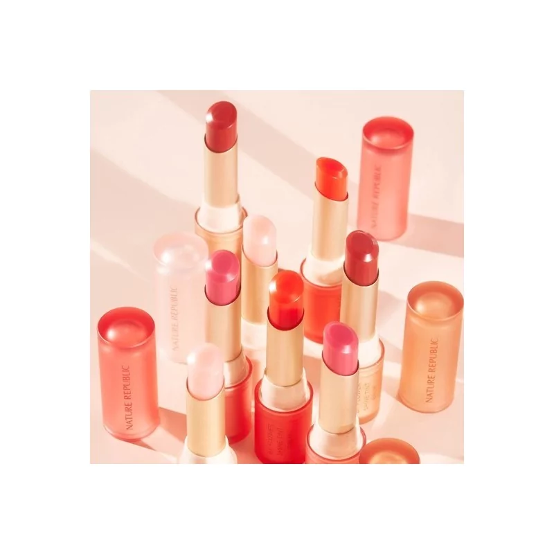 NATURE REPUBLIC BY FLOWER SHINE TINT BALM 04 MUTE ROSE – Image 3