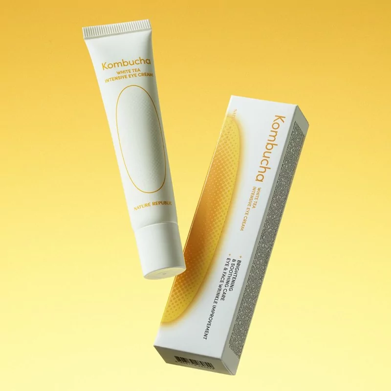 NATURE REPUBLIC KOMBUCHA WHITE TEA INTENSIVE EYE CREAM 30 ML – Image 2