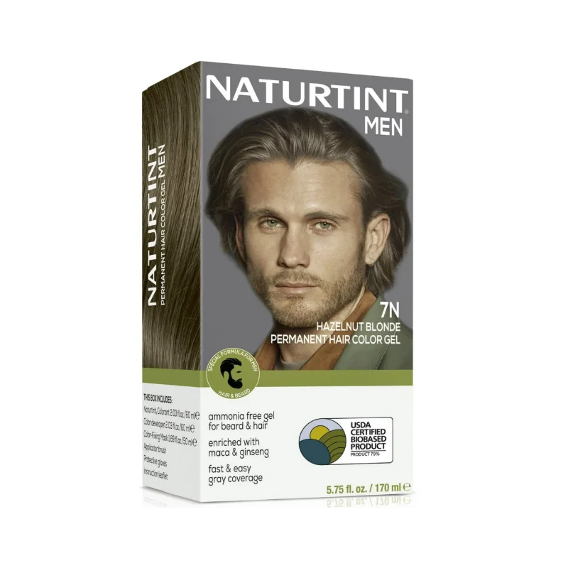 Naturtint Coloration permanente pour cheveux pour hommes 7N blond noisette