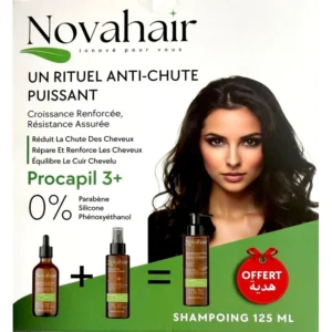 Novahair Huile et lotion Achetes + Shampooing 125ml Offert