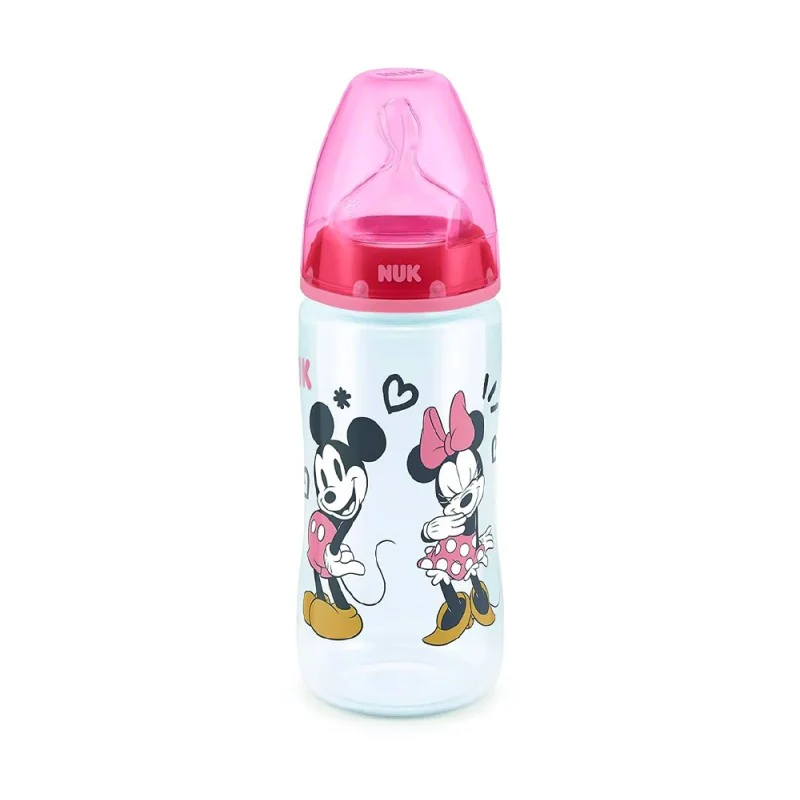 NUK Biberon Mickey pp Température 6-18m 300ml – Image 2