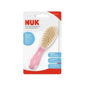 NUK Brosse Poils Naturels - Rose