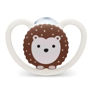 NUK Sucette Space Silicone Hérisson 0-6mois