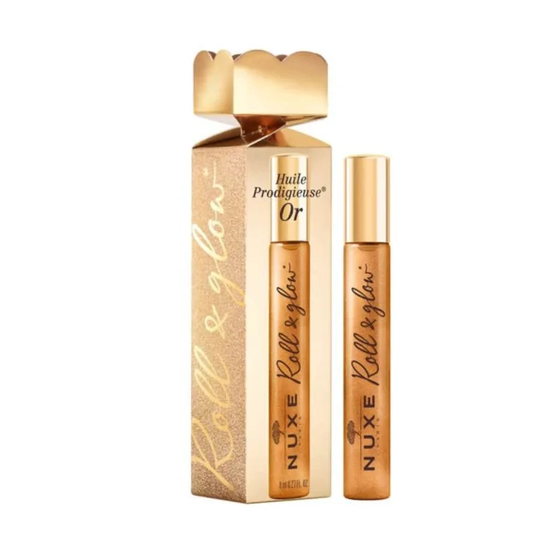 NUXE HUILE PRODIGIEUSE OR ROLL AND GLOW 8 ML