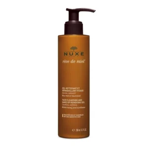 NUXE REVE DE MIEL GEL NETTOYANT ET DEMAQUILLANT 200ml Peaux Sèches Et Sensibles