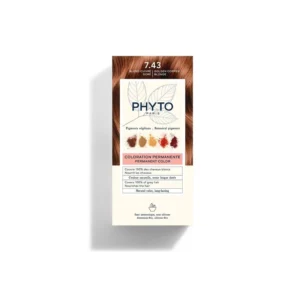 PHYTO COLORATION 7.43 BLOND CUIVRÉ DORÉ