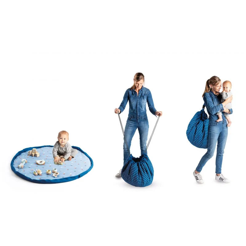 play&go Sac de rangement de jouets et tapis de jeux SOFT Montgolfière - Image 6