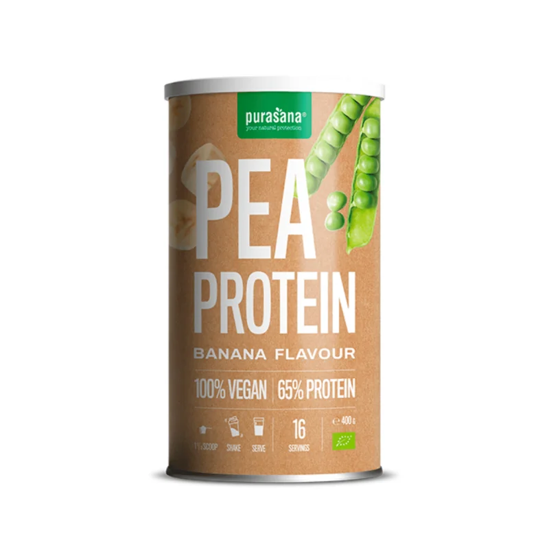 PURASANA PROTEINE 80% POIS NATUREL 400G