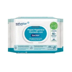 SALUSTAR Papier toilette humide 100 unités